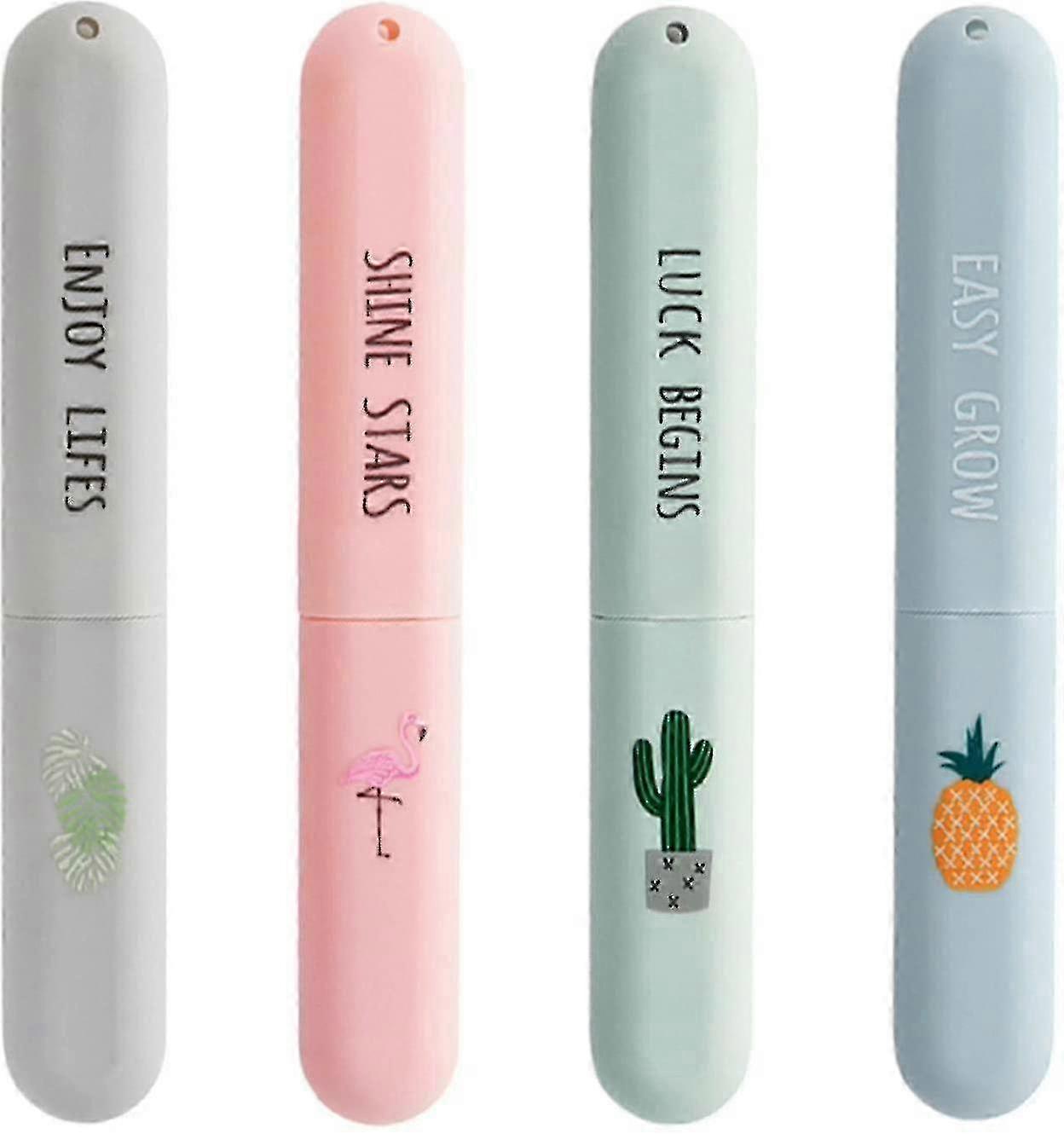 4pcs Toothbrush Case, Toothbrush Head Protective Case Toothbrush Box T