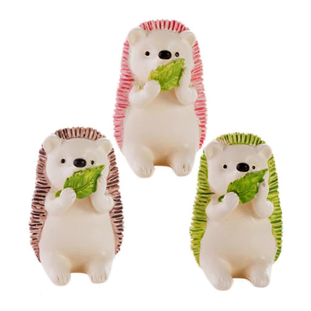 Creative Toothbrush Stand Hedgehog Design for Storage 6Pcs Set