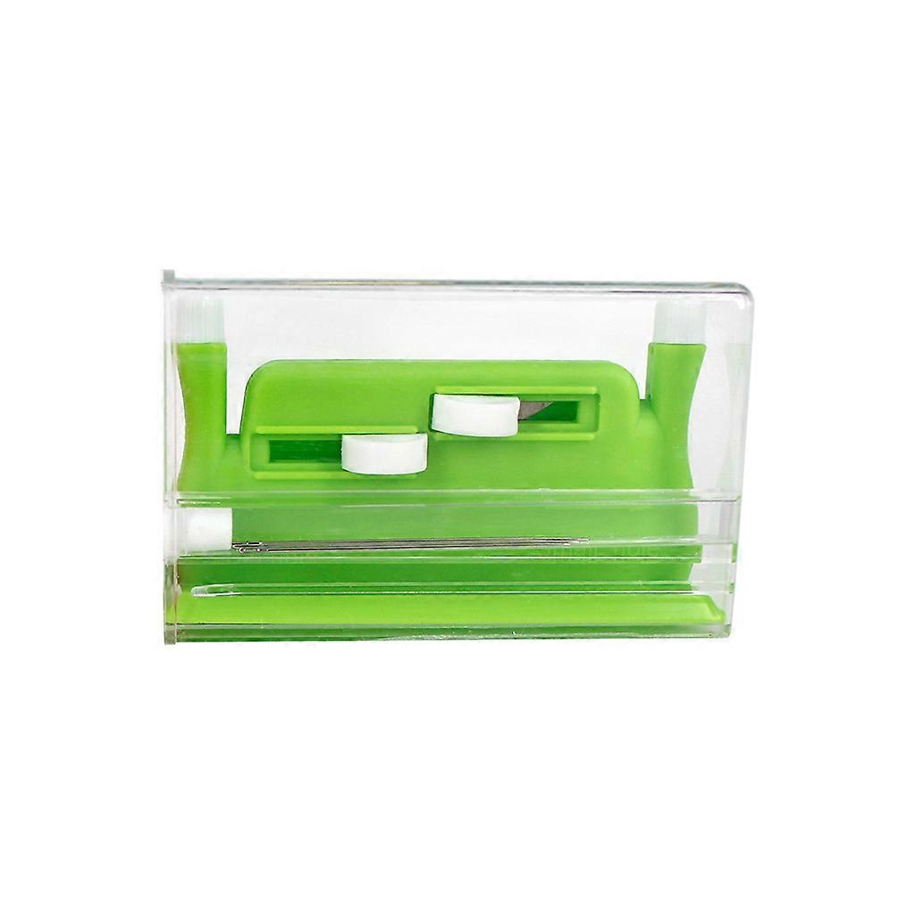 Double Headed Needle Threader Sewing Accessories (1pc, green)