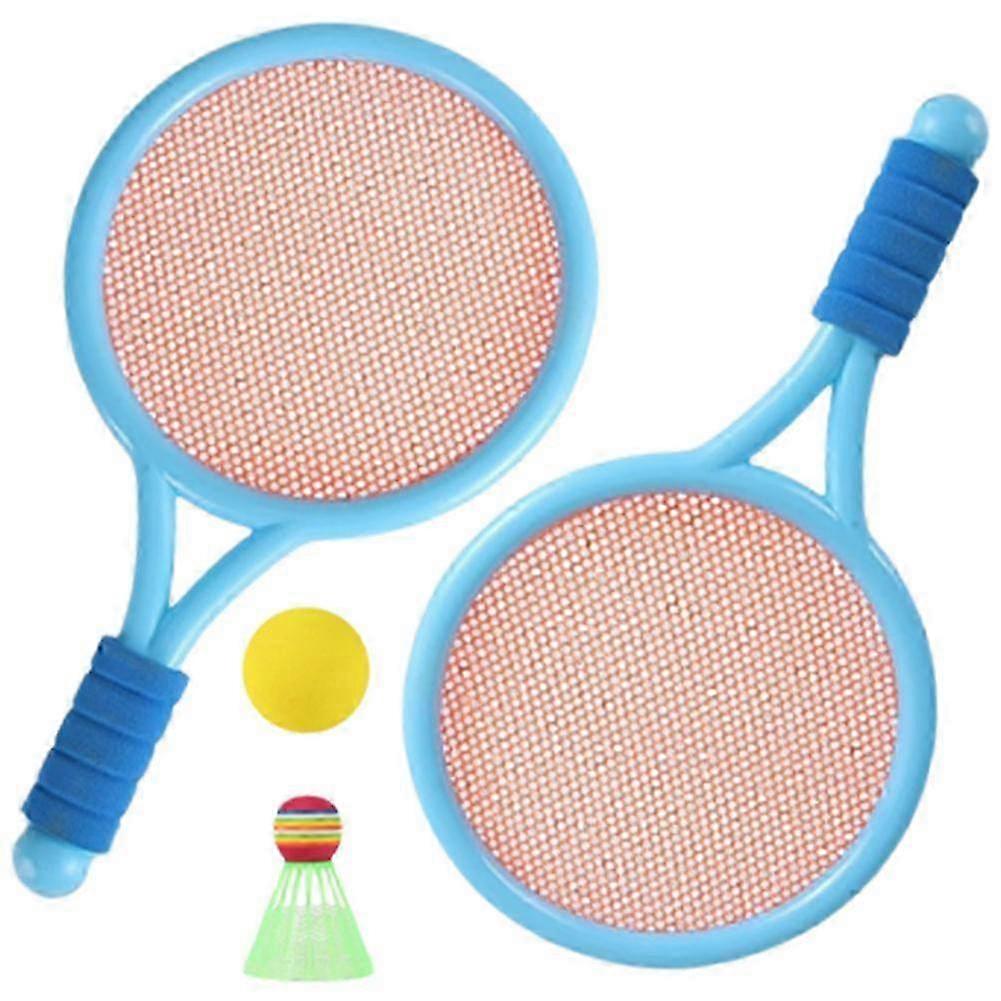 Dual-Use Kids Racket Set Plastic