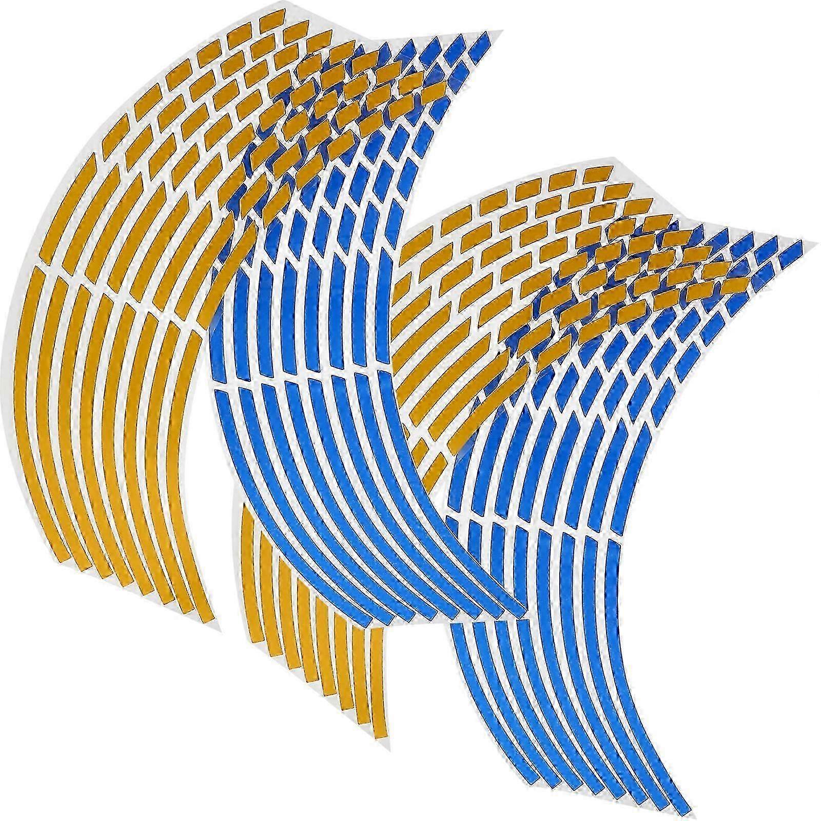 Durable Reflective Rim Decoration Set