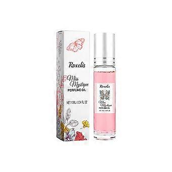 2pcs Roll-on Rose Perfume, Portable Mini Bottle, Fresh & Natural Scent, Long-lasting Fragrance