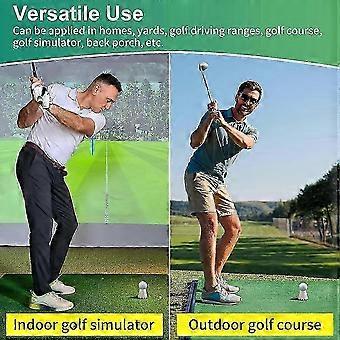 8 Pc Golf Tees Height From 1/4 Inch to 2 Inch Home Practice Training Golf Simulator Tees for Outdoor Indoor Driving Golf, new