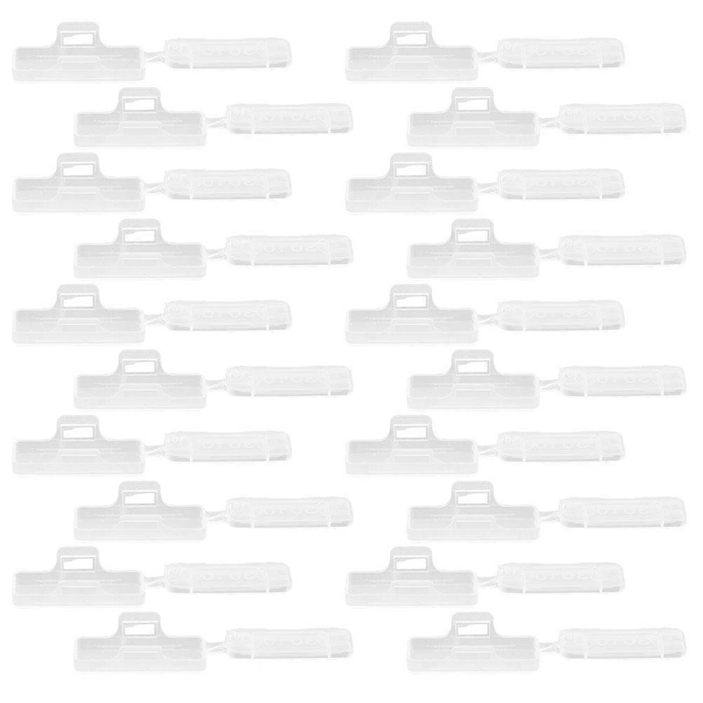 Waterproof Transparent Cable Tags Holder for Cable Identification with 200Pcs