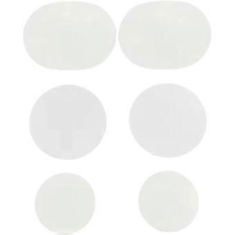 Mesh Shoes Hole Repair Patch Mesh Shoes Hole Repair Patch,6-Piece Shoe Patches For Holes,Anti-Wear Adhesive Toe Hole Repair Patches_yzae