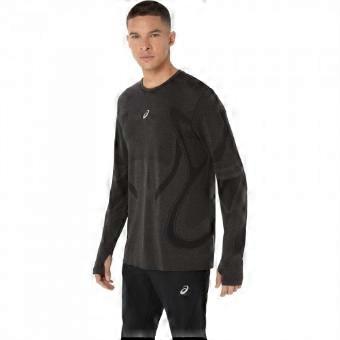 Asics Mens Seamless Long-Sleeved Track Top