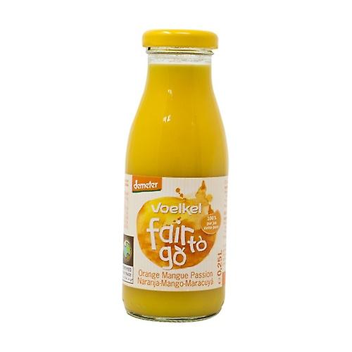 Orange, mango and passion fruit juice 250 g (Orange - Mango - Passion Fruit)