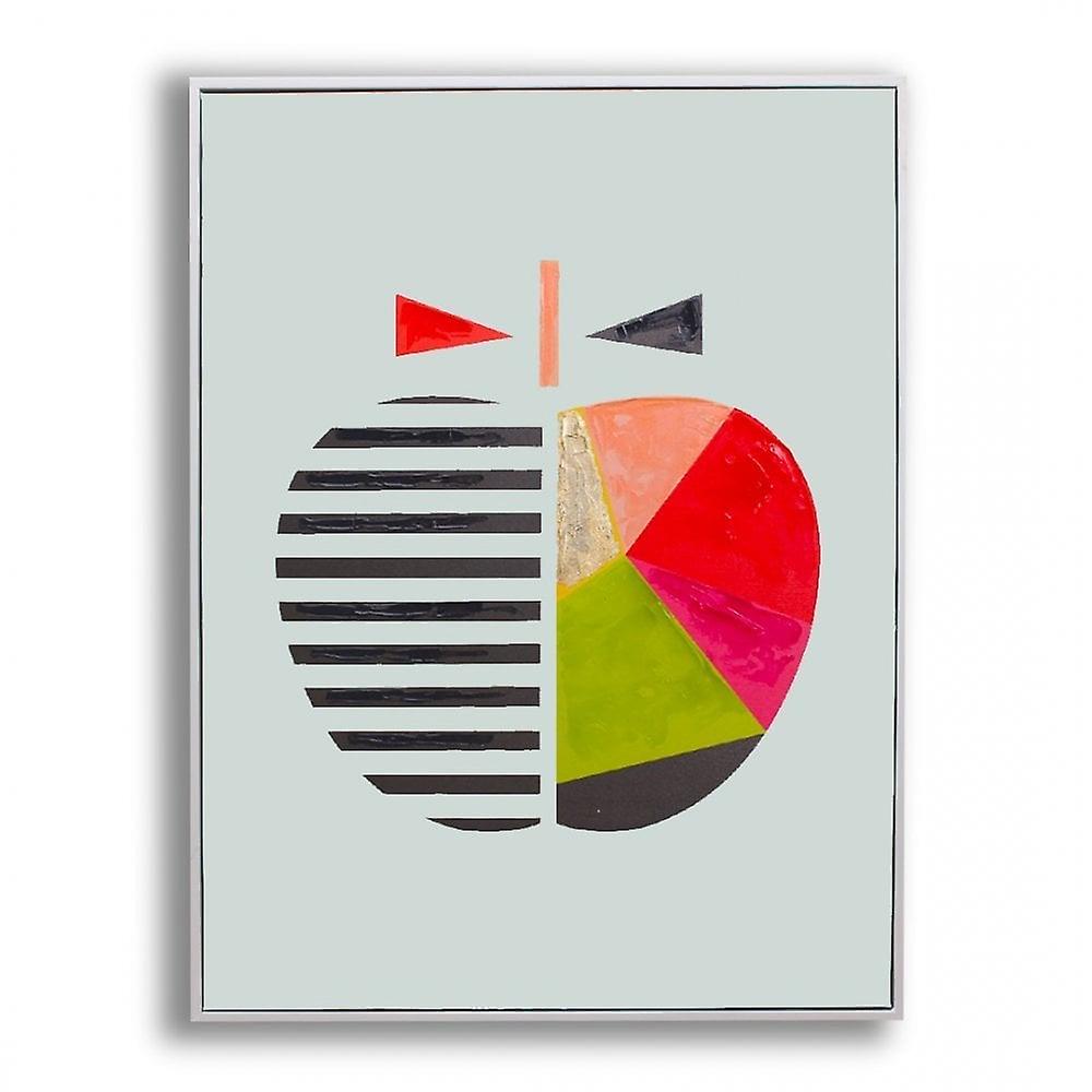 A Slice Of Apple Framed Print - Framed Wall Décor