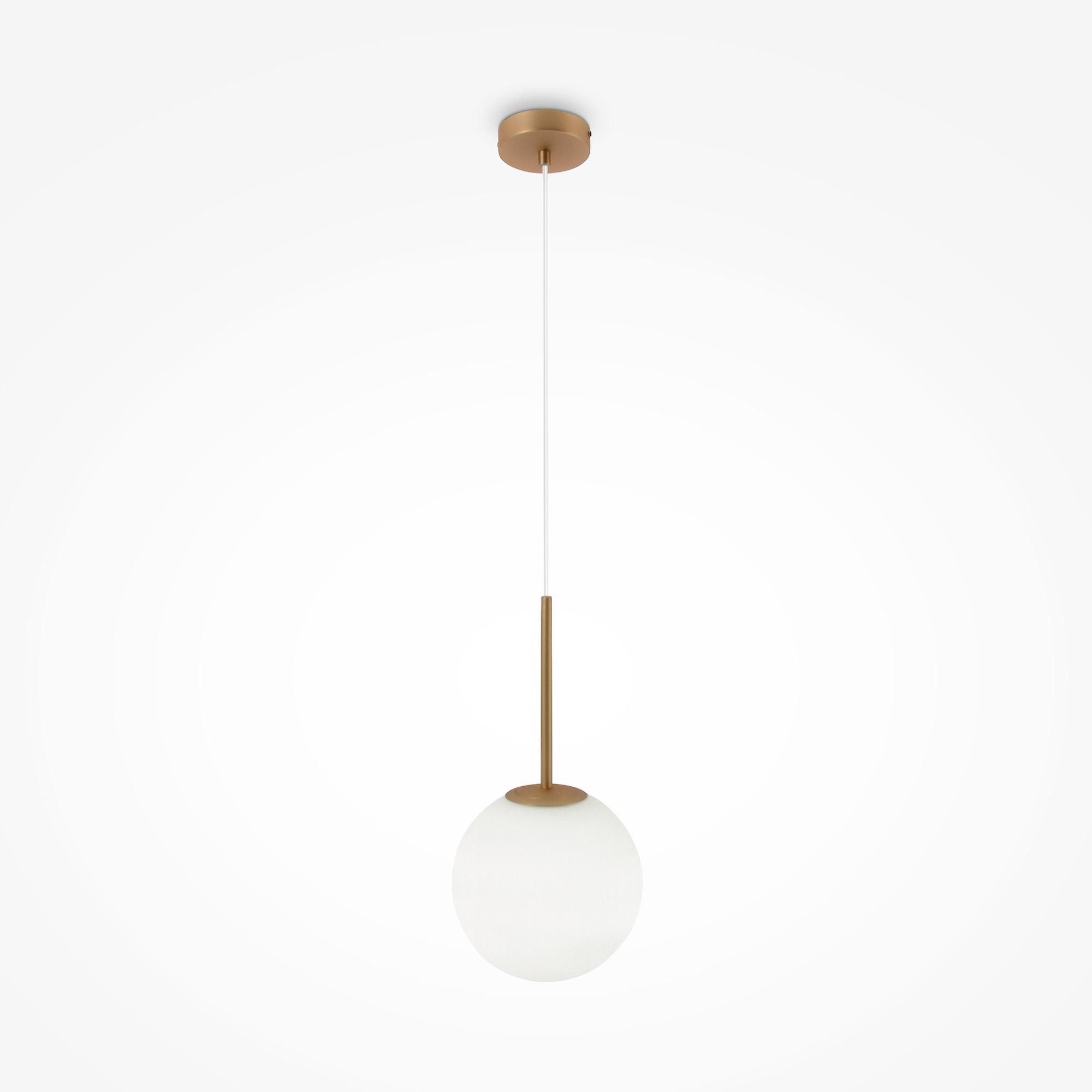 Maytoni Maytoni Basic Form Large Modern Globe Pendant Ceiling Light Gold E14