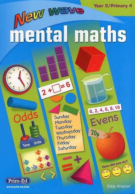 New Wave Mental Maths Year 3 Primary 4 Paperback Book