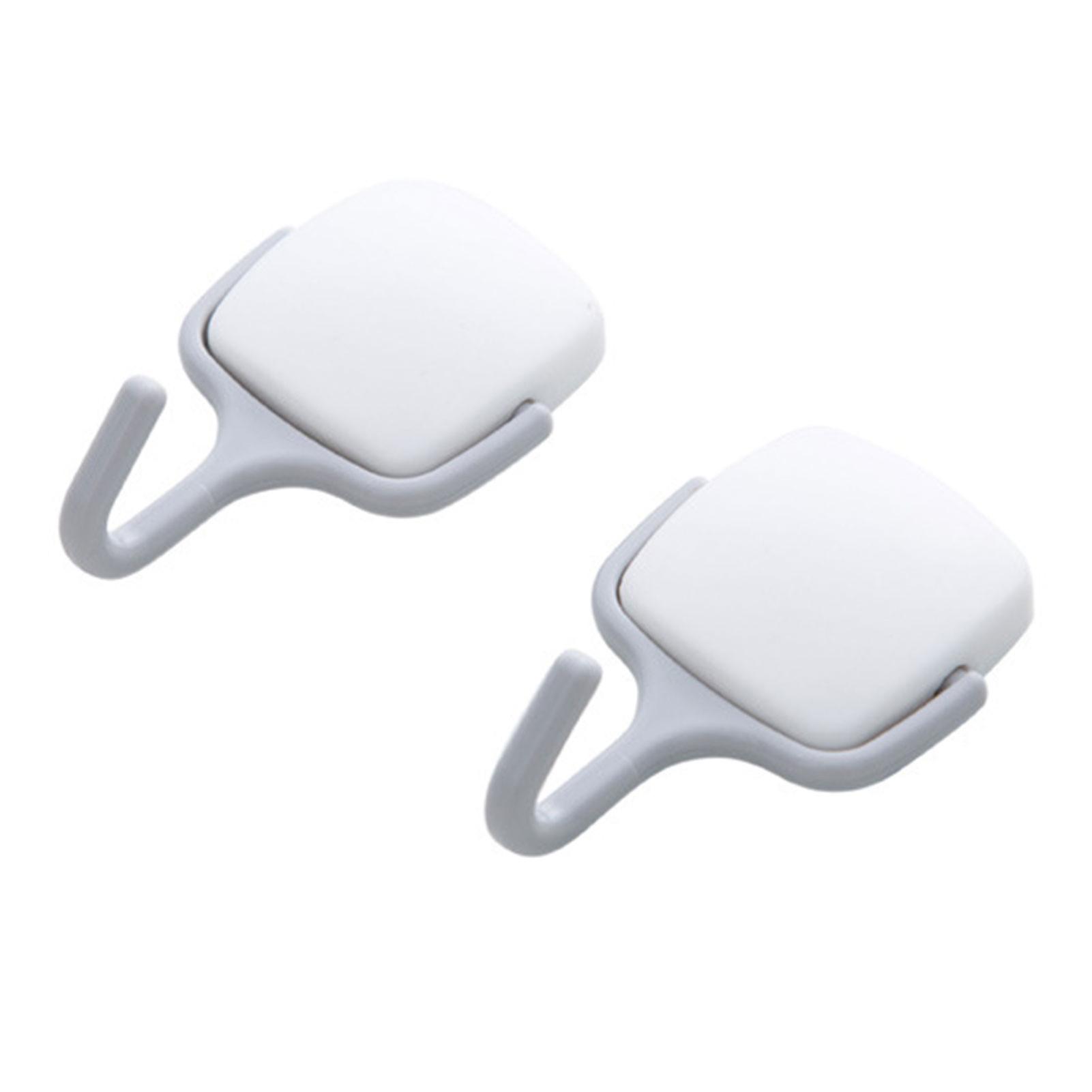 2pcs Refrigerator Washer Mount Hooks Versatile Removable Reusable Holder