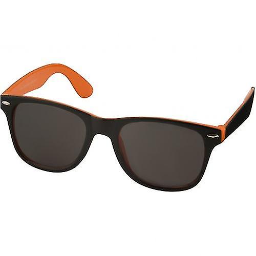 Bullet Sun Ray Sunglasses - Black With Colour Pop