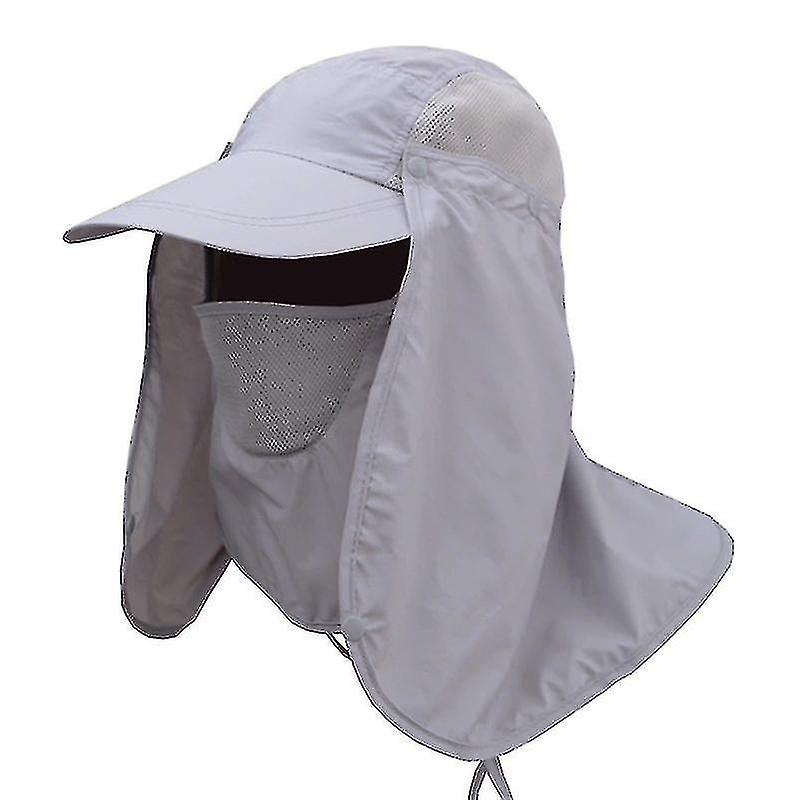 Lightweight Bucket Hat Cool Hat Soft Fisherman Hat With Neck Flap For Men