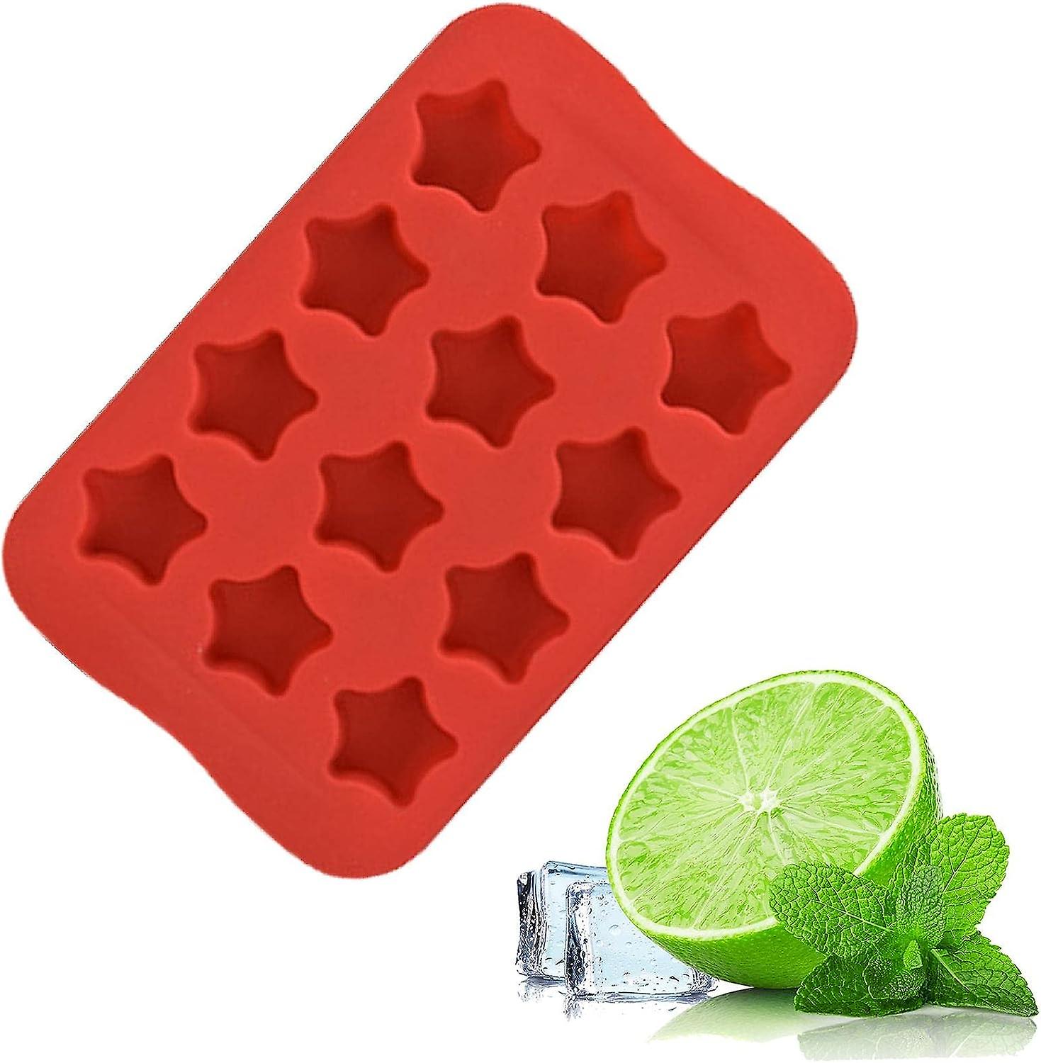 Star Shape Easy Detachable Silicone Ice Tray