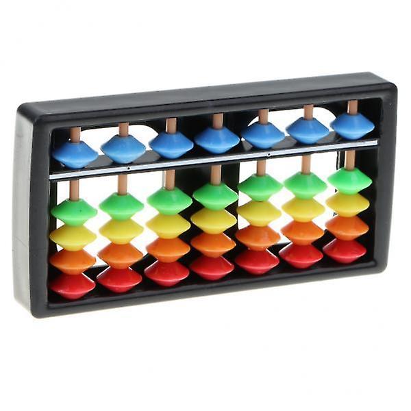 3x7 Digits Abacus Arithmetic Tool Kid's Math Learning Aid Calculating Toy