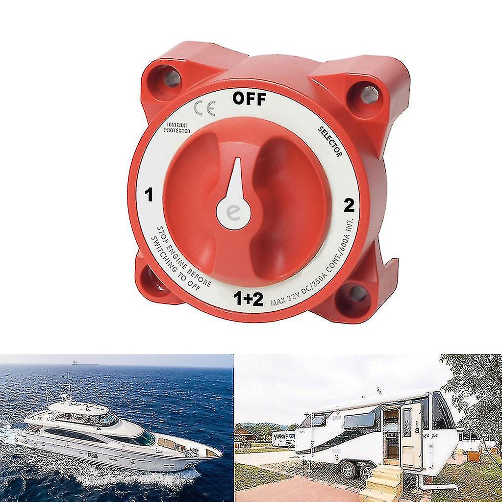 4-Speed 32v 350a Marine Yacht Battery Switch Isolator Key Battery Power Switch