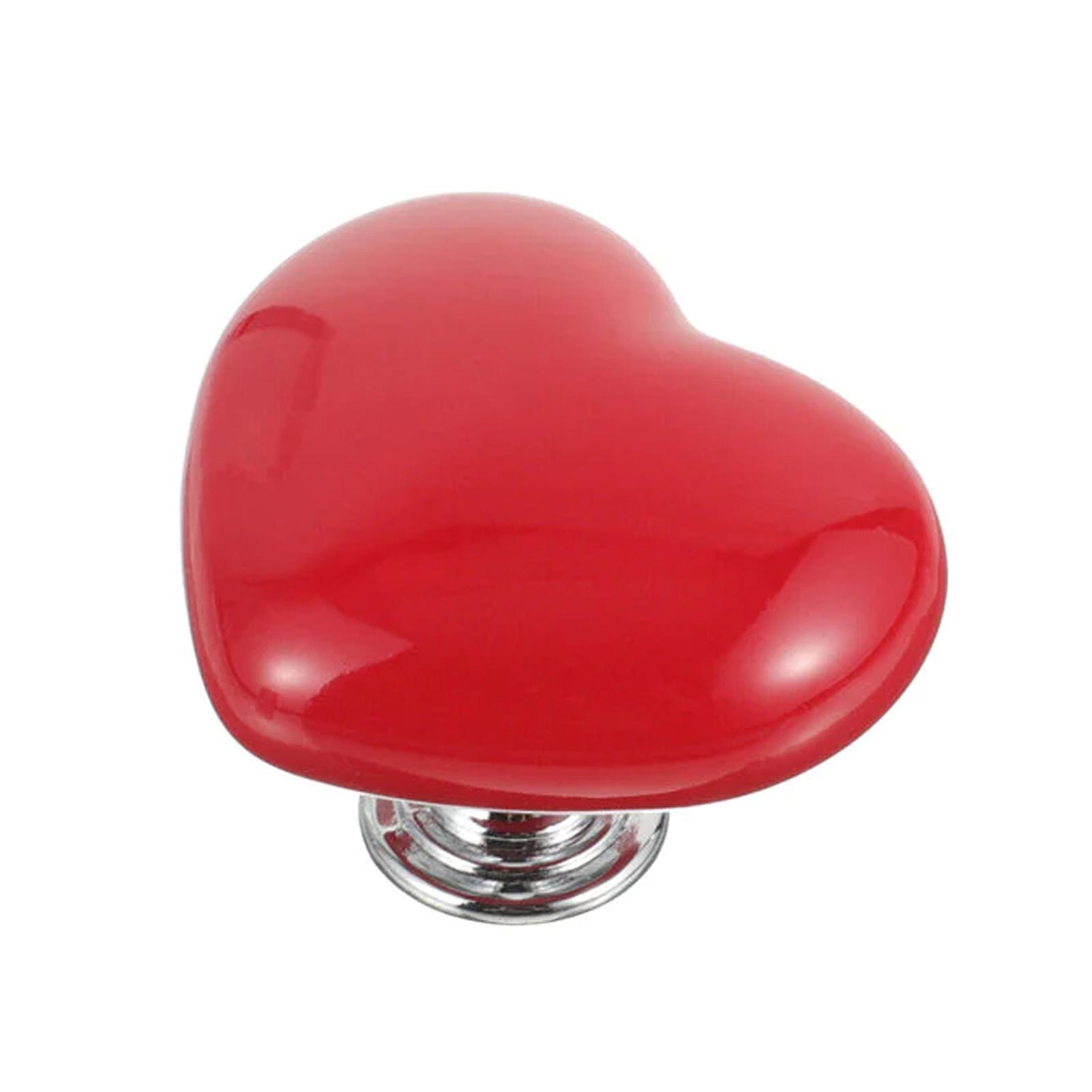 Love Toilet Button with Adhesive Sticker Multi-Function Durable Door Pulls for Wardrobe Cabinets
