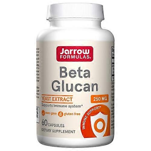 Jarrow Formulas Beta Glucan,250 mg ,60 Caps (Pack of 1)