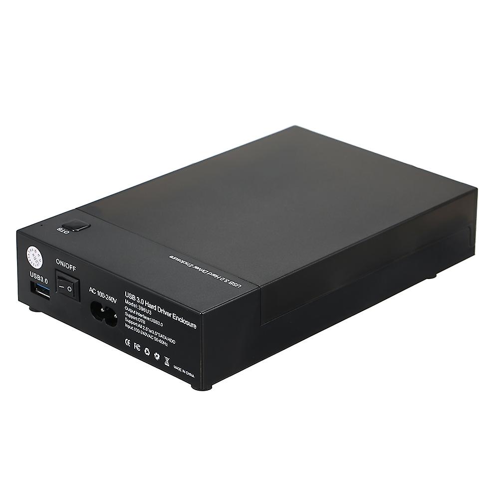 USB 3.0 2.5" 3.5" SATA HDD Enclosure Portable SSD HDD Case Support UASP OTB One Touch Backup EU Plug