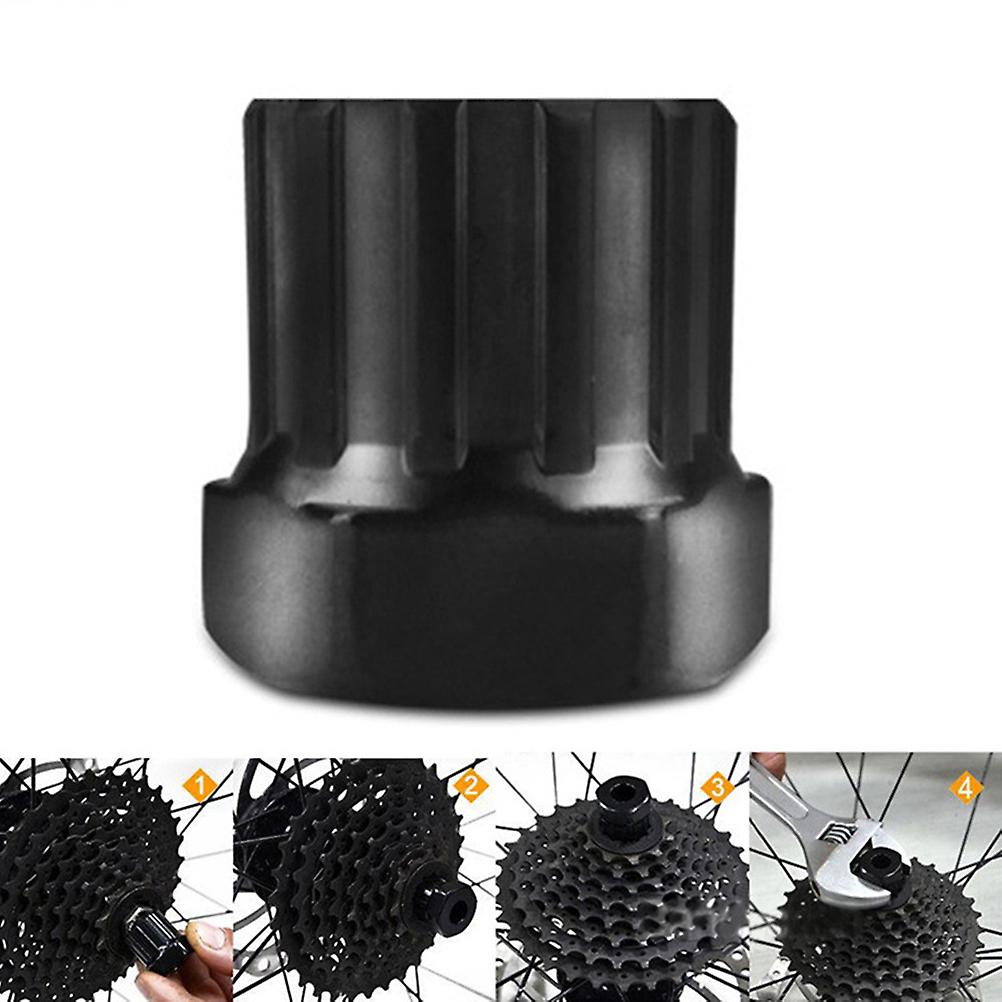 6 in 1 Multifunctional Bike Cassette Removal Tool with Crank Puller and Bottom Bearing Remover 4 Pcs Repair Tool Set 6in1Multifunctional Bike