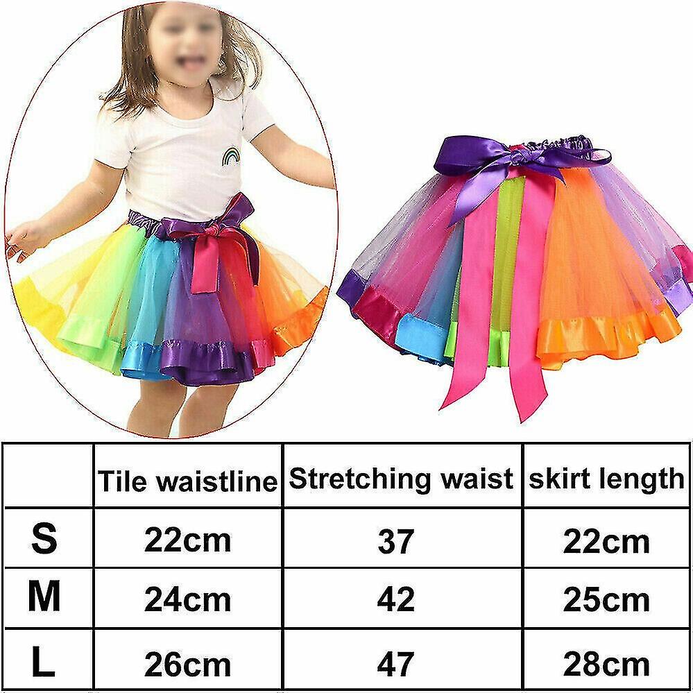 KIDS TUTU FRILL SKIRT 4-10 BABYS A GO GLITTER