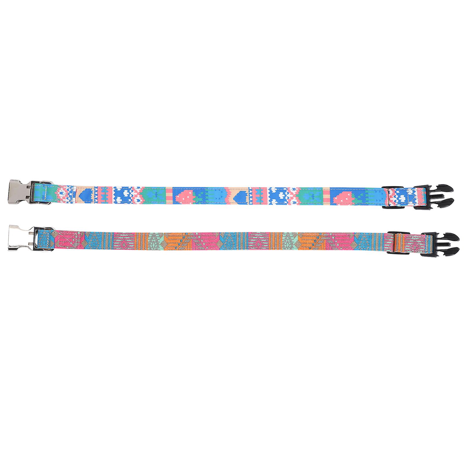 Pet Collar Personalized Engraved Name Adjustable Dog Cat Anti‑Lost Comfortable Pet Collar