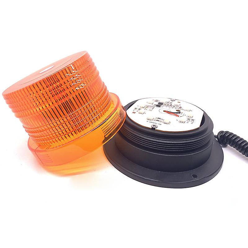 Warning Flash Beacon Light 13200LM LED Bead Low Consumption Safety Strobe Light for Factory Yellow
