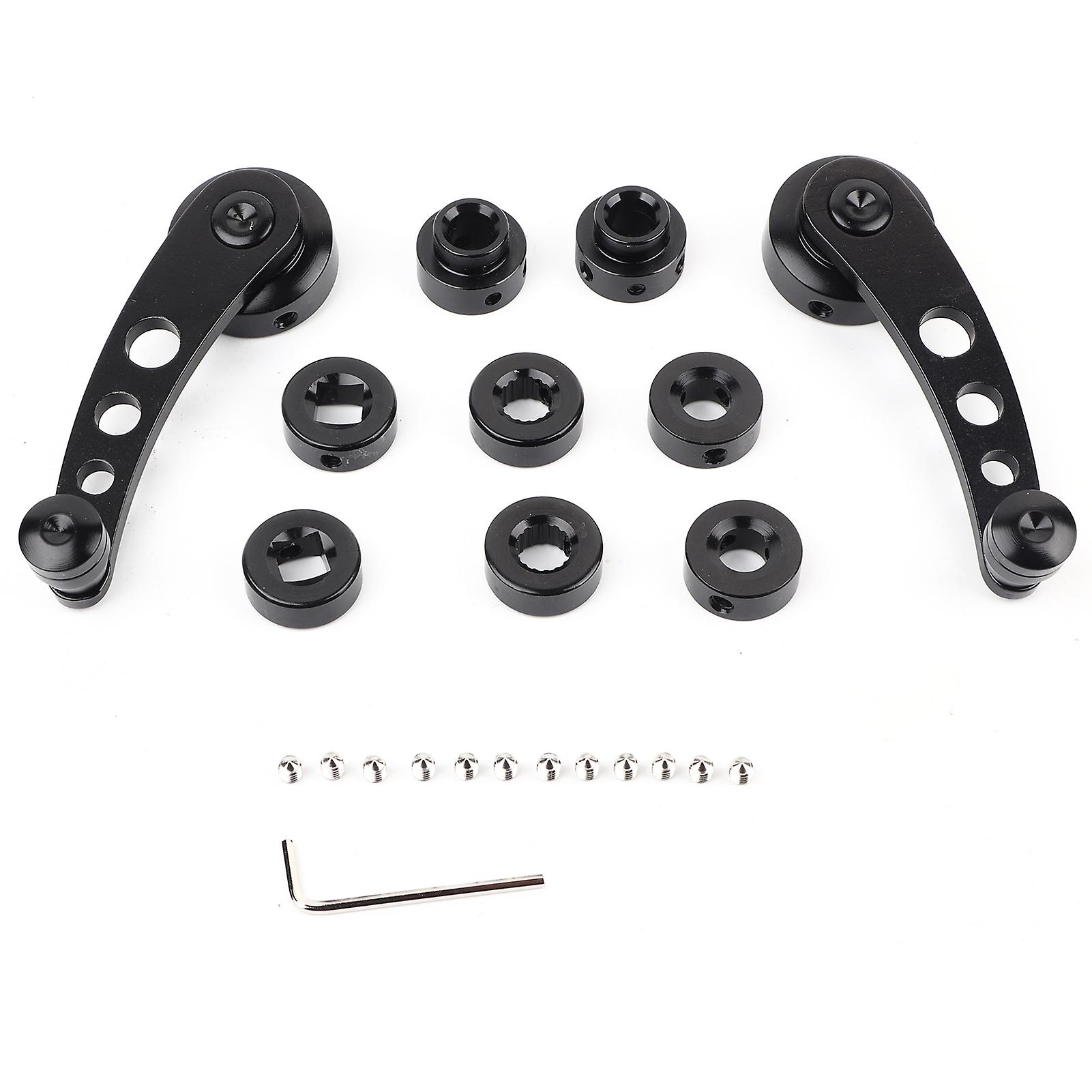 Window Riser,2pcs Alloy Window Handle Winder Riser Window Handle Modern Innovation