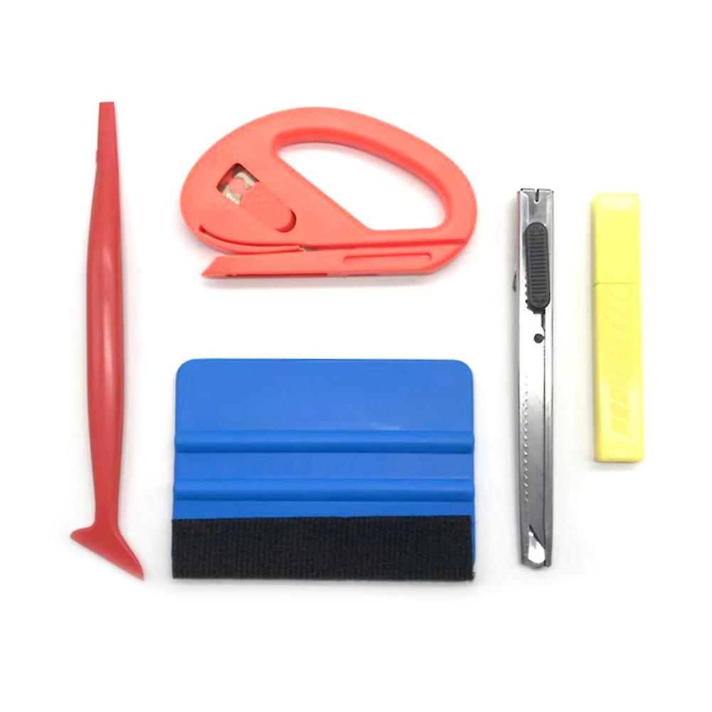 5pcs / 8pcs Car Window Tint Wrapping Vinyl Tools Squeegee Scraper Applicator Kits
