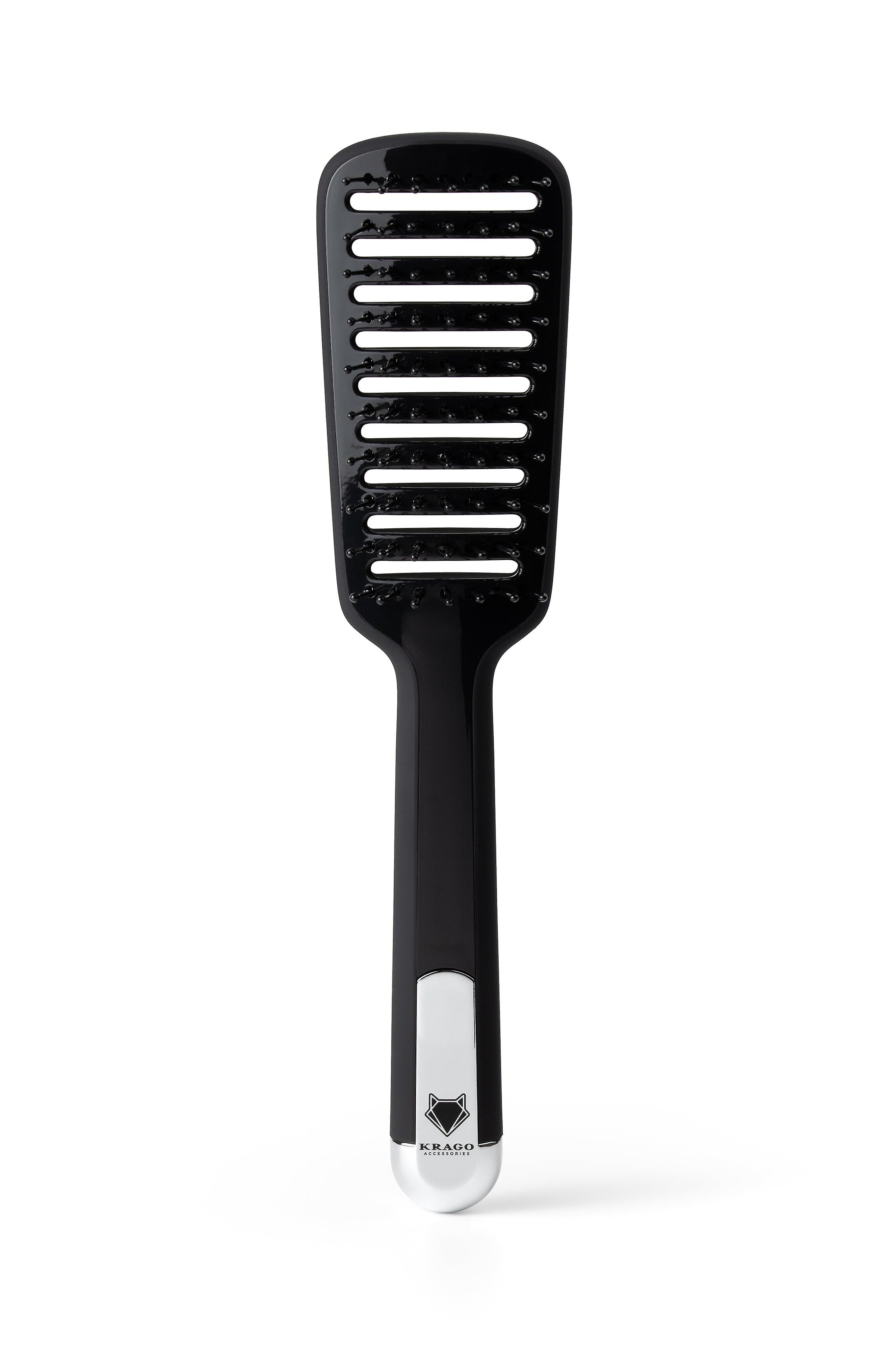 Hřeben Na Vlasy KRAGO Kosterní Obdélníkový White Gold