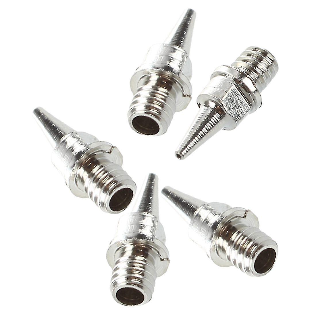 Nozzle Replacement Stainless Steel 0.2mm For Airbrush 5pcs