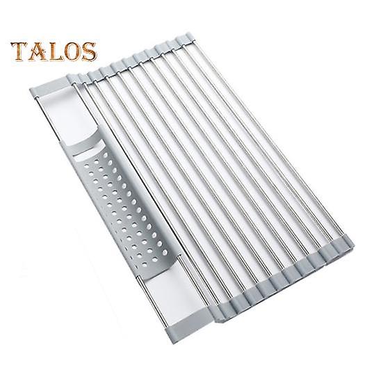 Kitchen Drain Rack Silicone Pad Quick Drying Sorting Tray Convenient Kitchen Utensils Storage Drying Rack Kitchen Accessories