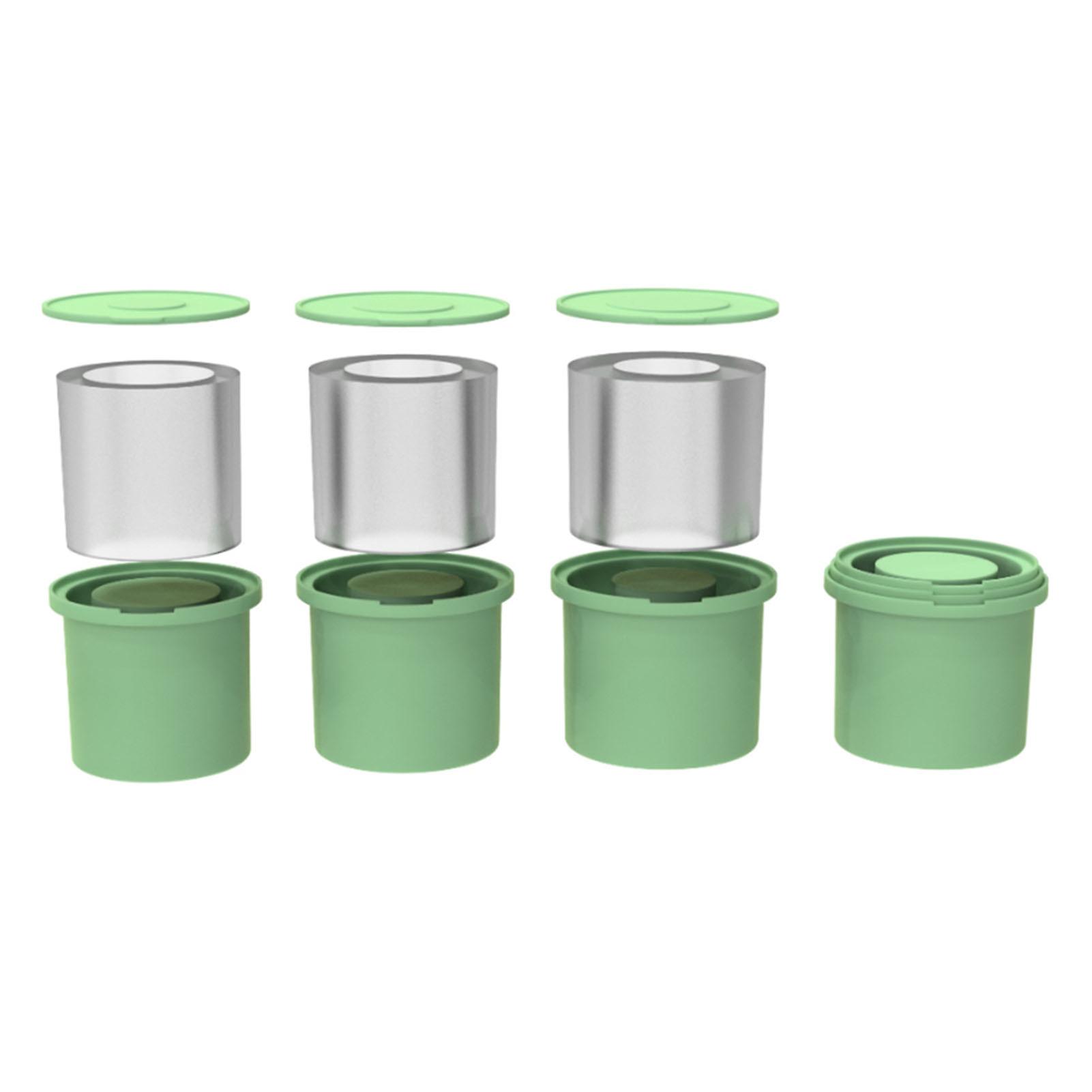 Detachable Ice Cubes Moulds for Thermal Cup Reusable Ice Making Template for Whiskey Cocktail