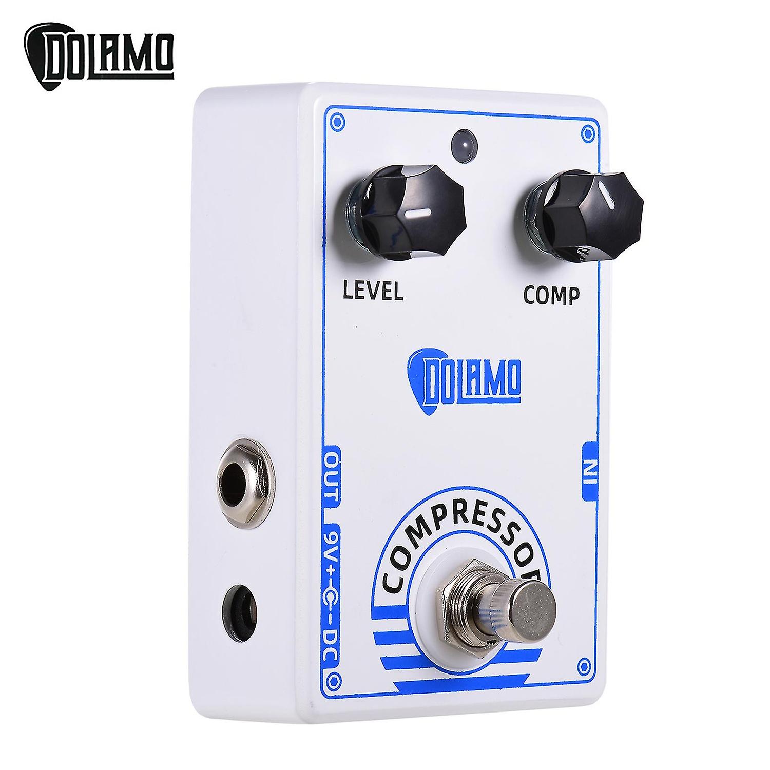 Dolamo D-1 Chubby Comp Pedal Compressor Electric Guitar Effect Pedal with True Bypass