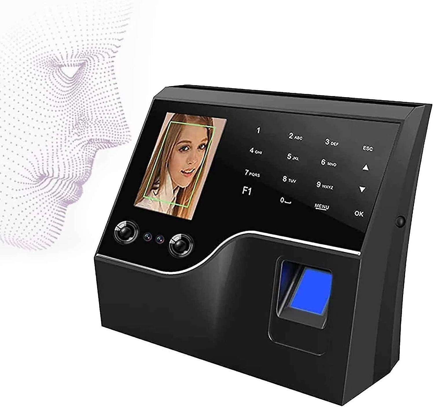 Attendance Machine Employee Checking-in Recorder Intelligent Biometric Face Fingerprint