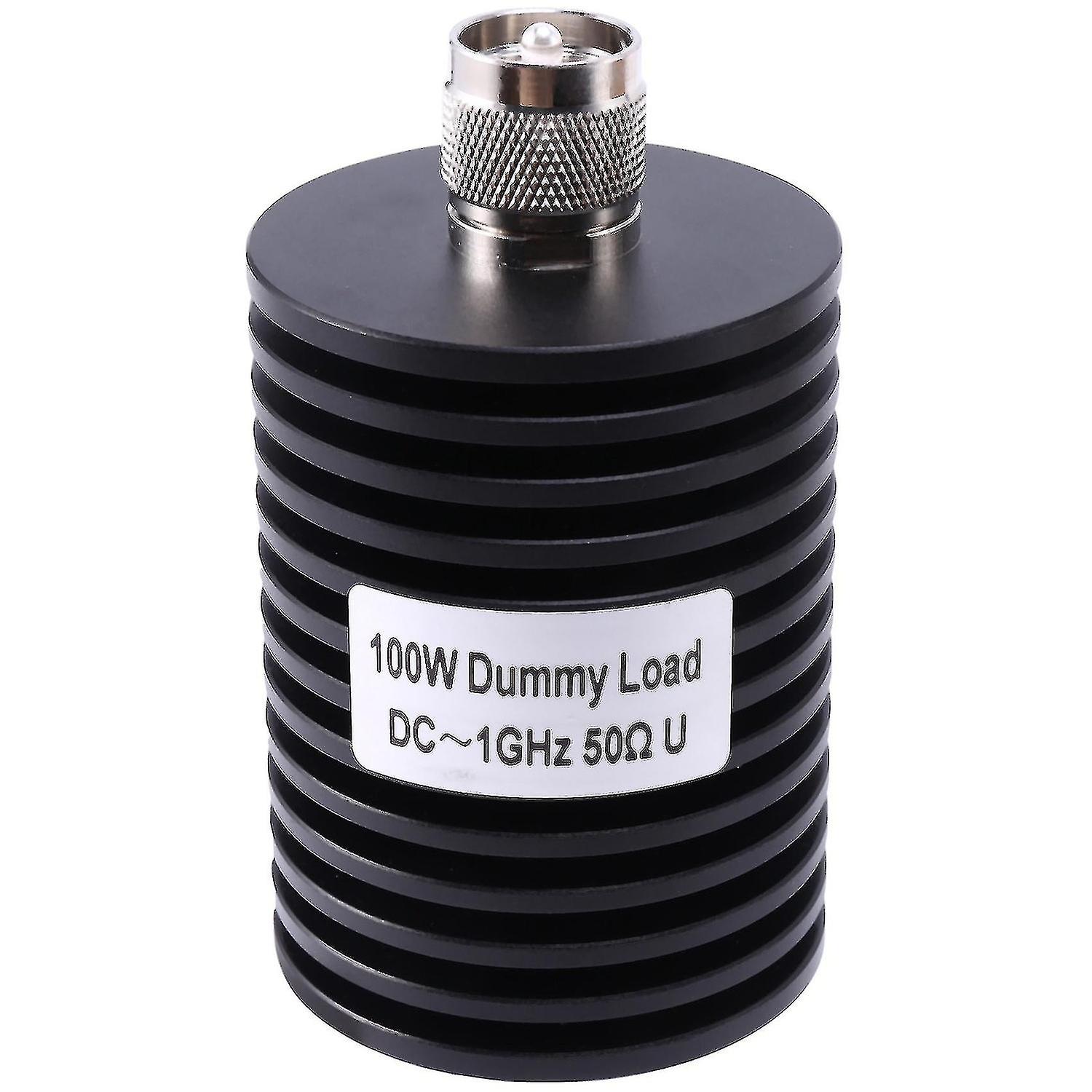 100w Pl259 Dc-1ghz Dummy Load, Dummy Load Plug, Uhf Connector Rf Coaxial Dummy Load