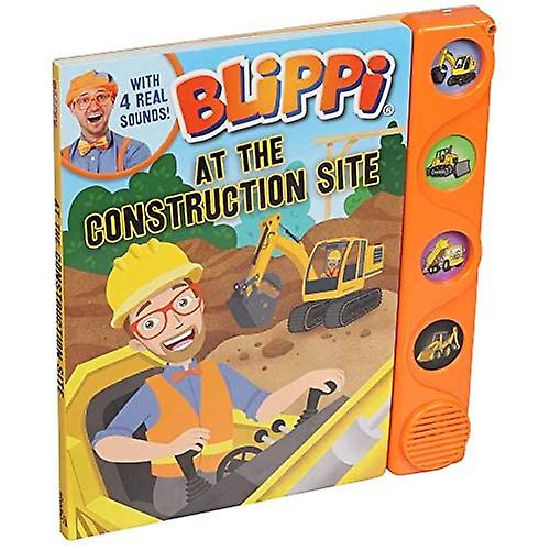 Blippi: En la obra (Libros sonoros) [Libro de cartón]