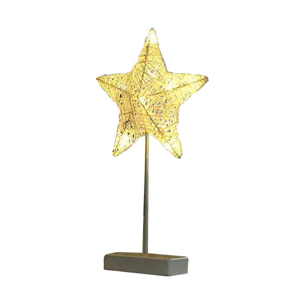 Lampe de table à piles alimentée par batterie PVC bureau décor lumière cadeau lumières