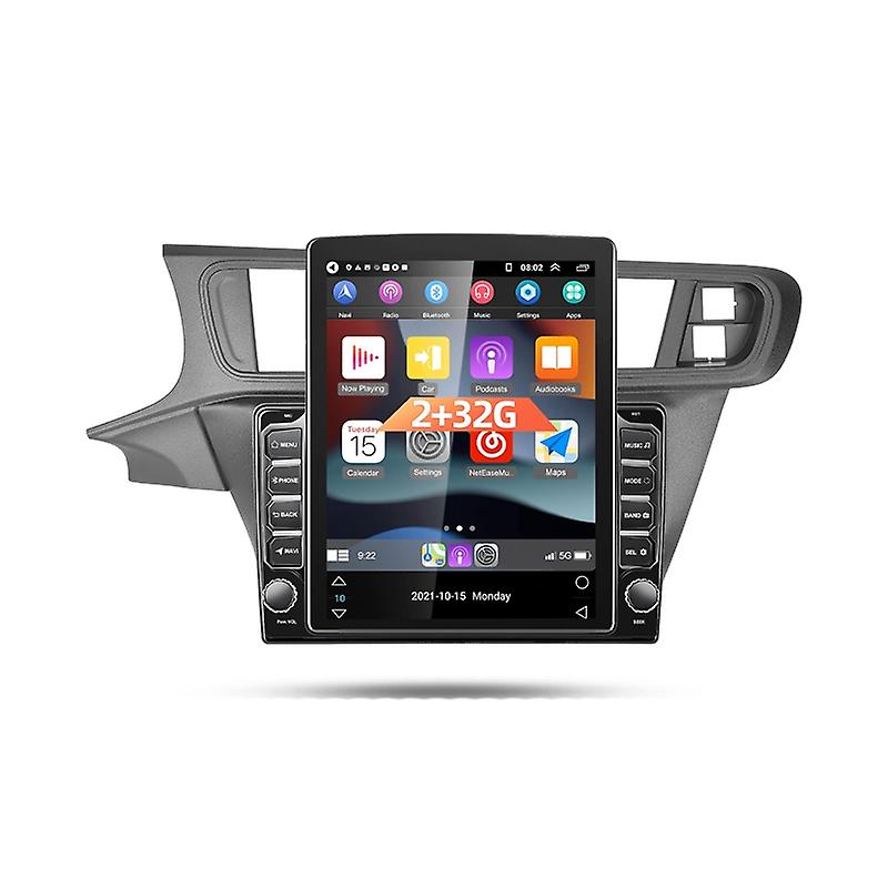For Citroen C3-XR 2010-2018 Car Radio Multimedia Video Player Navigation For Tesla Style 9.7 Inch