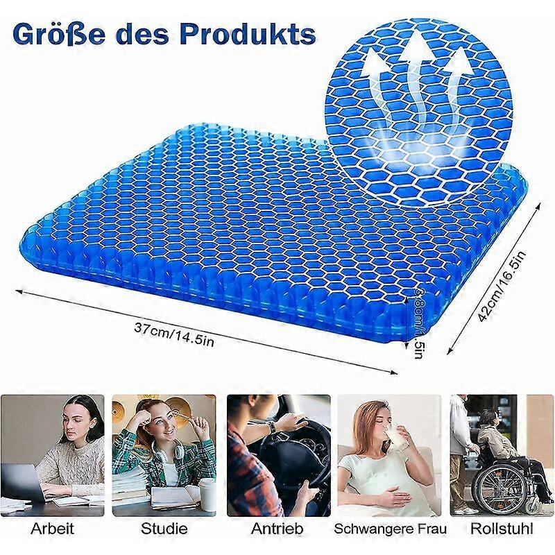 Premium Gel Seat Cushion for Comfort and Support