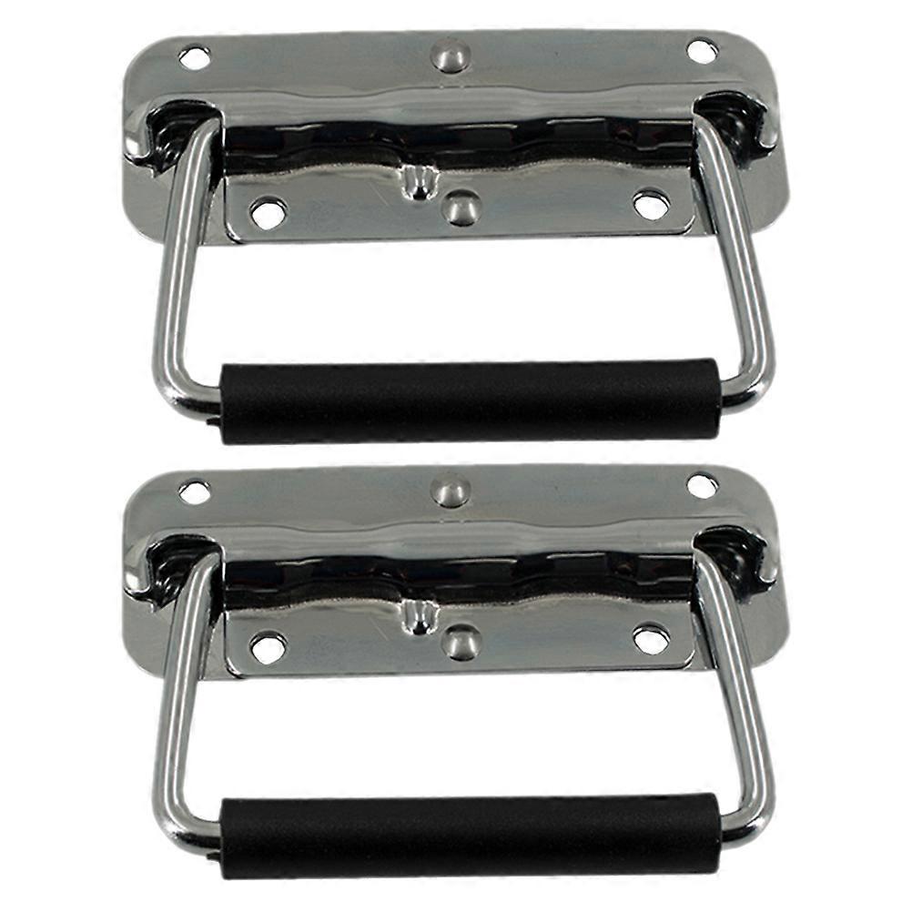 2PCS Supply Toolbox Handles Sturdy Tool Cabinet Pull Handle Warm-box Pull Handle Multi-purpose Pull Handle Heavy Duty Flight Case Handle Accessory for