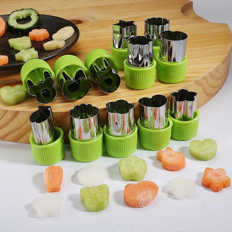 Vegetable Cutter Shapes Set Mini Sizes Cookie Cutters Set Fruit Cookie Stamps Mold