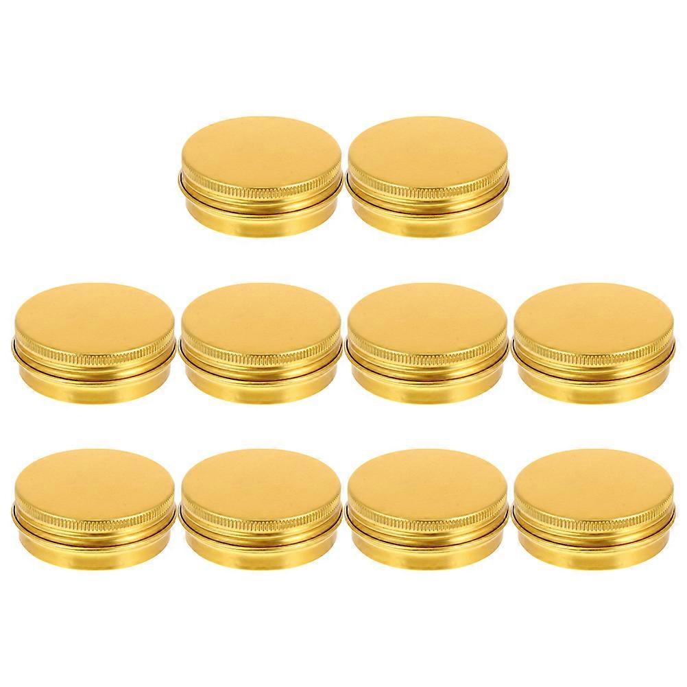 20Pcs Aluminium Tin Cans Refillable Cosmetics Boxes 60ML Cream Storage Boxes