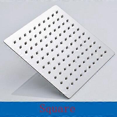 304 Stainless Steel Shower Head Top Spray Supercharged Bathroom Shower Head Shower Single Home Shower Panel Rain Shower Set