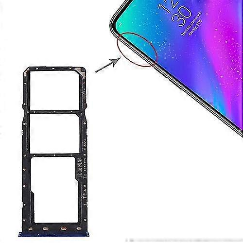 For Oppo Realme 3 Sim Card Tray + Sim Card Tray + Micro Sd Card Tray