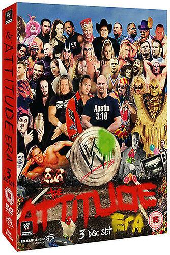 WWE The Attitude Era DVD (2013) Steve Austin cert 15 3 discs NEW