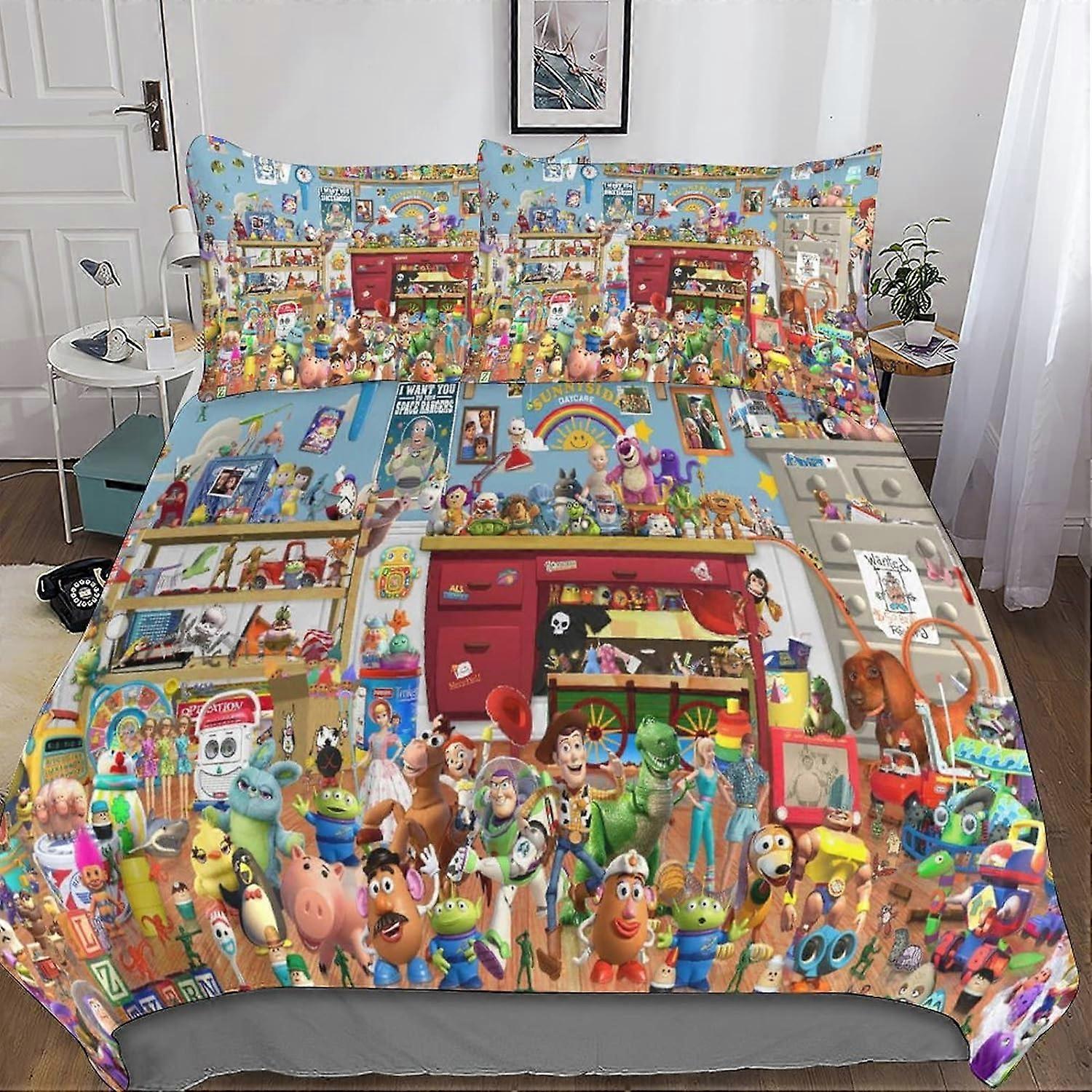 Toy Story Bedding Set Duvet Cover Bed Duvet Cover/Pillowcases