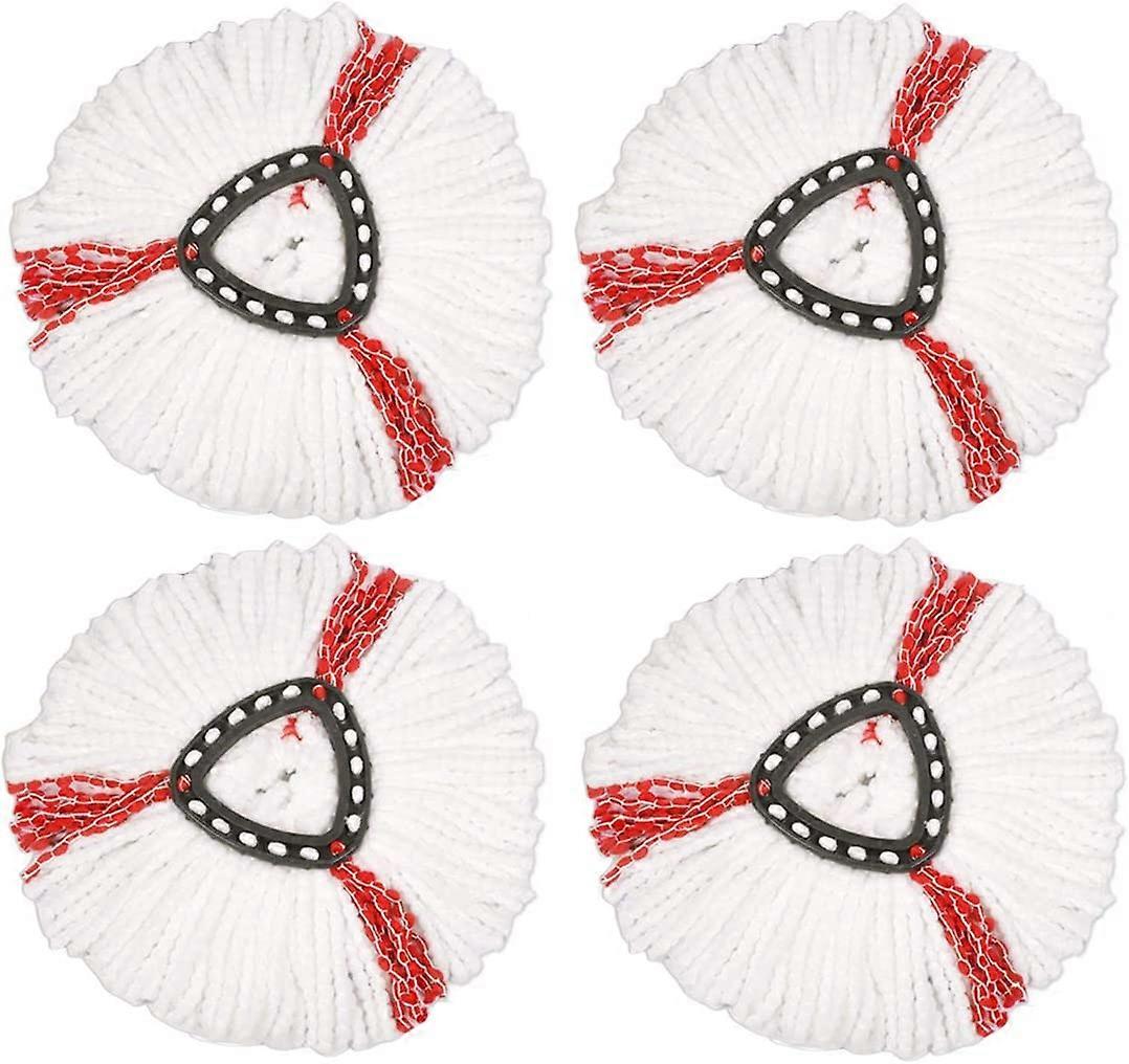 4 Broom Head For Vileda Turbo Easywring O-Cedar