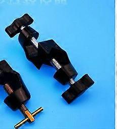 2pcs Boss Head Clamp Holder Right Angle Support Adjustable Laboratory Grip Support Clamp