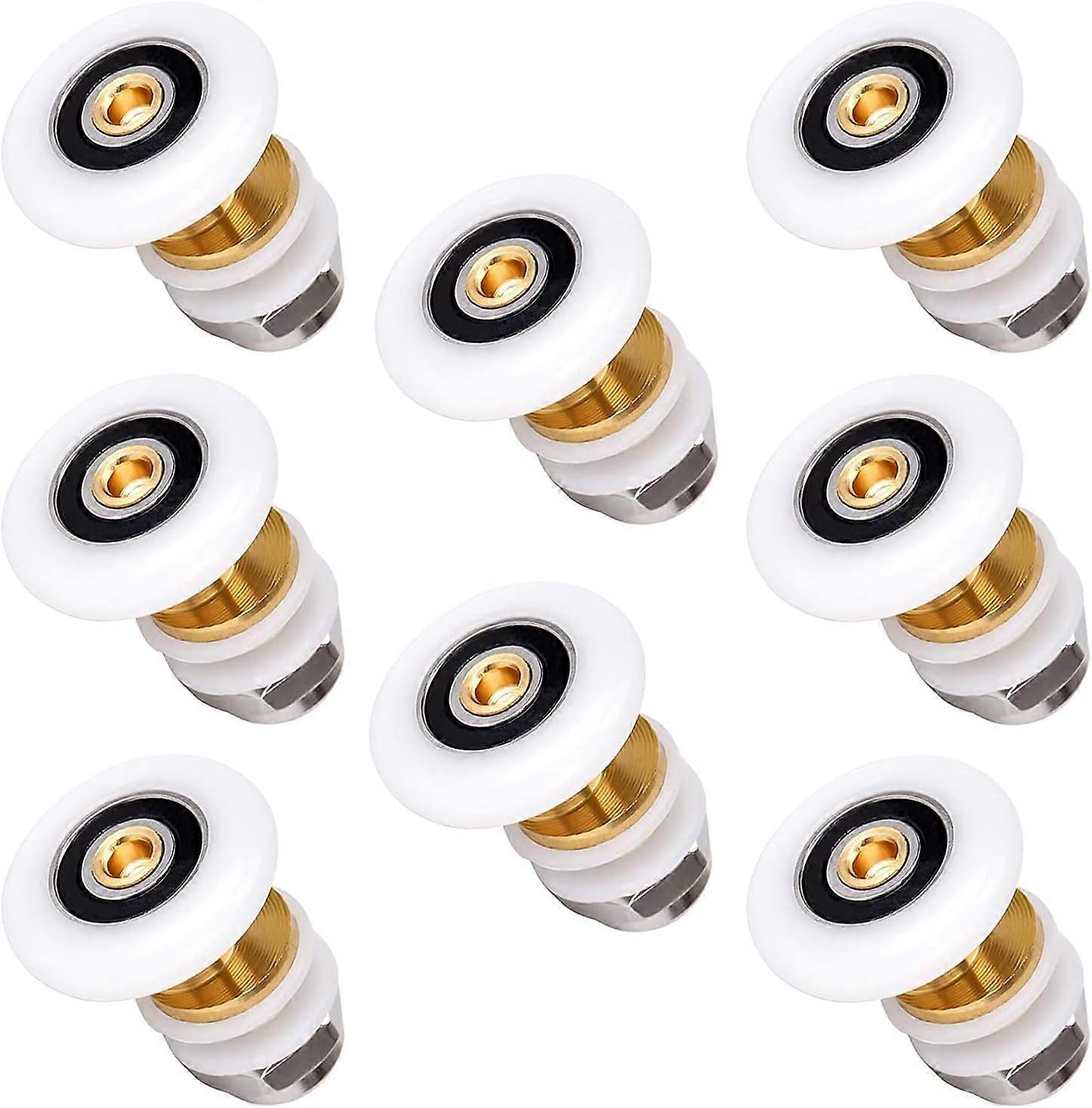 Shower Sliding Door Roller Replacement Shower Roller for Roller 8pcs 25mm